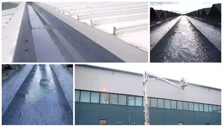 Industrial gutter cleaning Stockton on Tees